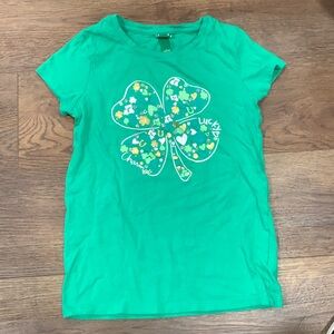 St. Patrick’s Day tshirt
Size 10-12